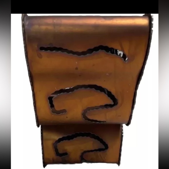 8” Metal Butterfly Tea Light Holder Decorative - Picture 5 of 7